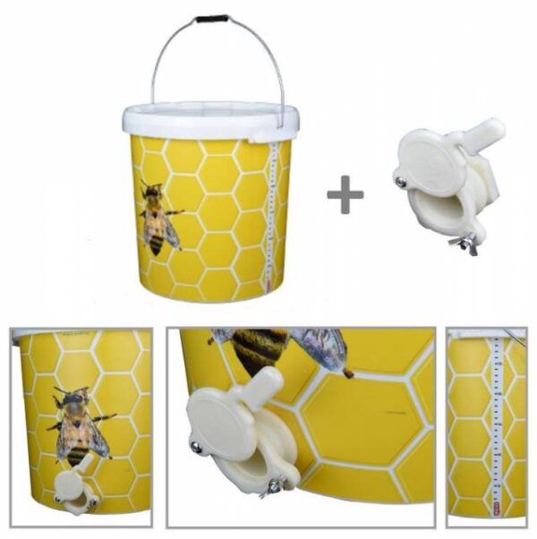 Kinekus Vedro okrúhle pre včelárov s vekom a ventilom