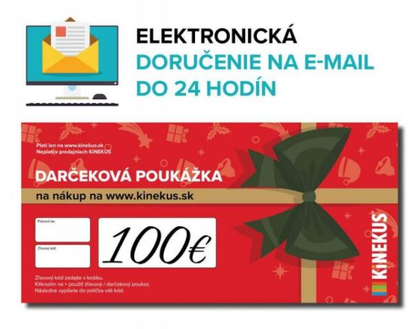 Kinekus Darčeková poukážka 100 €
