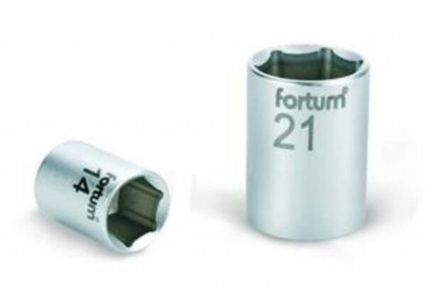 FORTUM Hlavica nástrčná 1/2" 13mm FORTUM