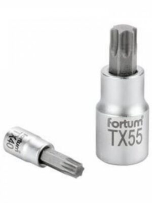 FORTUM Hlavica zástrčná 1/2"x55mm torx TX40