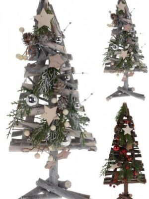 Kinekus Dekorácia stromček vianočný 40 cm dekorovaný mix