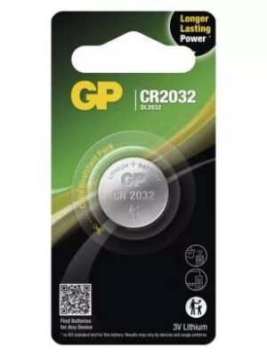 GP Lítiová gombíková batéria GP CR2032 1042203215 5 ks