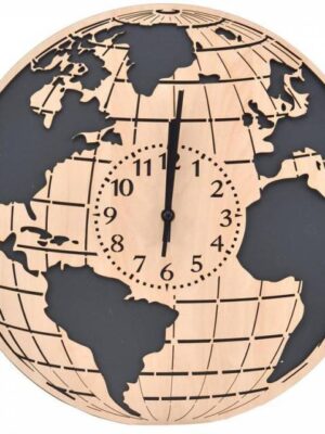 Kinekus Nástenné hodiny dizajn SVET