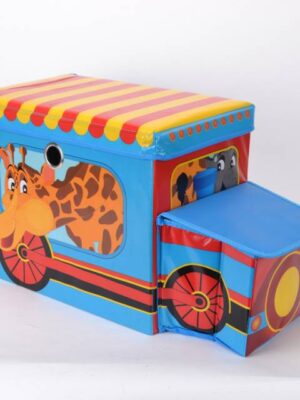 Kinekus Box taburetka detská autíčko 55x26x31cm