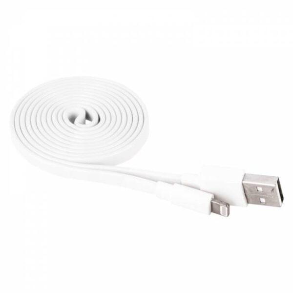 EMOS USB kábel 2.0 A/M - i16P/M 1m biely