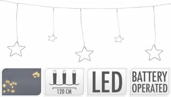 Kinekus Svetlo vianočné 45 LED teplé biele