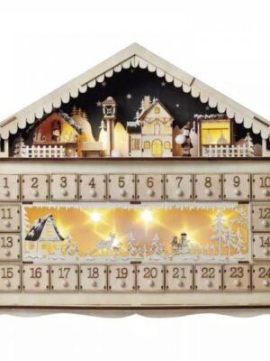 Kinekus Vianočný adventný kalendár domček