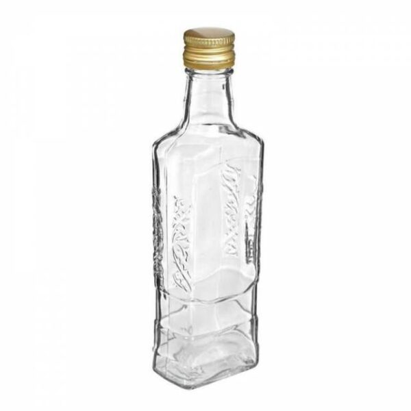 Kinekus Fľaša na alkohol sklo 250 ml