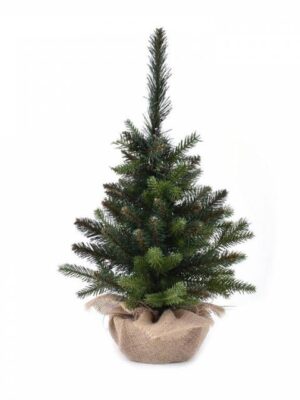Kinekus Stromček vianočný v jute 50 cm zaťažený