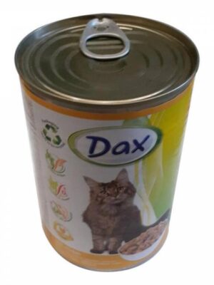 Kinekus Krmivo konzerva DAX mačka hydina 0