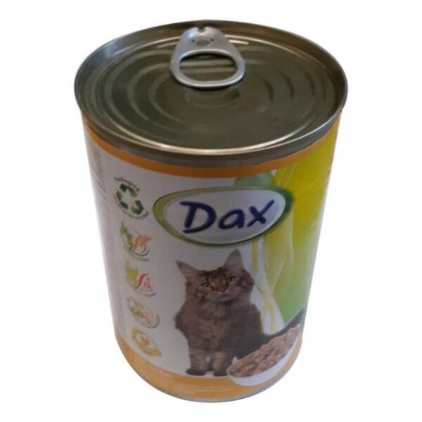Kinekus Krmivo konzerva DAX mačka hydina 0